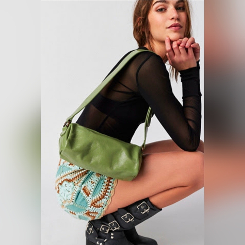 Free People Aurora Shoulder Bag – Secret Sage (NWT)